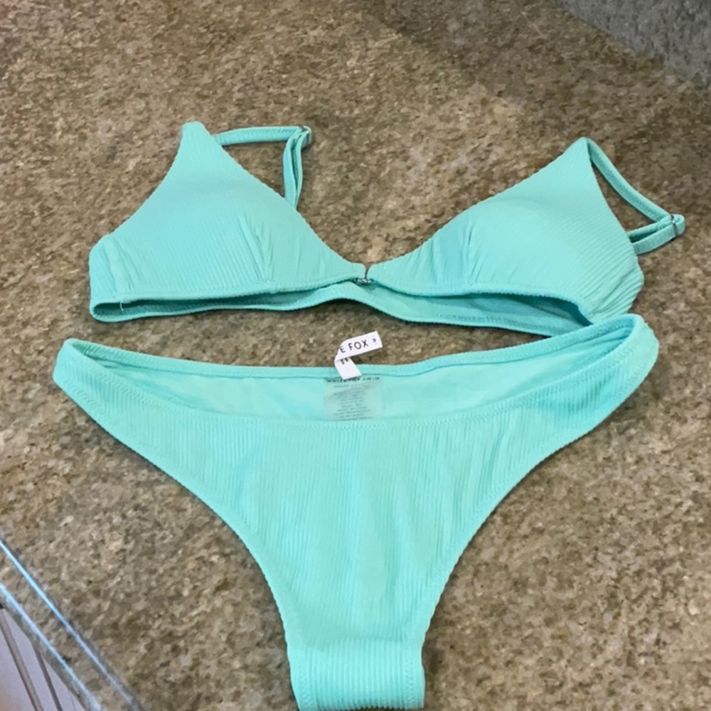 White fox swimwear